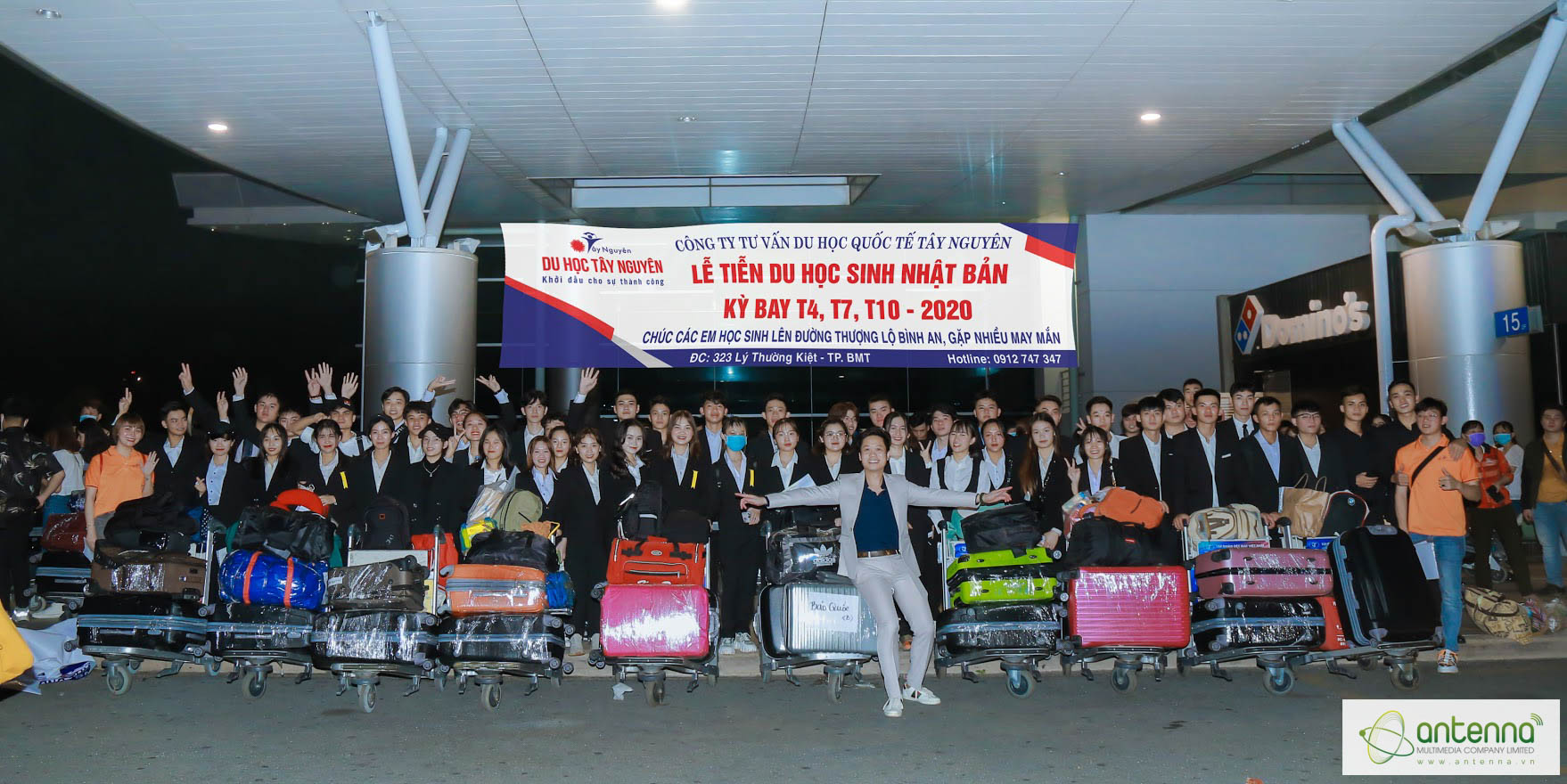 LỄ TIỄN DU HỌC SINH NHẬT BẢN KỲ BAY T4, T7, T10 – 2020 LỄ TIỄN DU HỌC SINH NHẬT BẢN KỲ BAY T4, T7, T10 – 2020